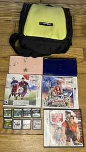 Nintendo DS Console Electric Blue & Pink 11 Games, Mariokart, READ READ READ - Picture 1 of 21