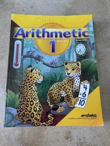 Abeka Grade 1 Arithmetic Child’s Workbook—Never Been Used  - Picture 1 of 11