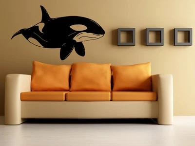 Настенные наклейки виниловая наклейка косатка косатка кит океан морское море мир EM425 - Изображение 1 из 3