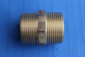 VR196-Viega Rotguss- Doppelnippel a/a 11/4" x 11/4" Model 3280 Nr 269135 - Bild 1 von 1