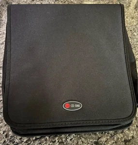 CD BAG Wallet/Binder 288-CD/DVD HOLDER BINDER BLACK EXCELLENT - Picture 1 of 2