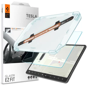 For Tesla Model 3 / Y | Spigen [ GLAS.tR EZ FIT ] Glass Screen Protector - Afbeelding 1 van 16