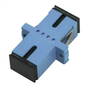 Lynn Fiber Optic Coupler/Adapter - Single Mode - Simplex SC - Blue - Picture 1 of 1