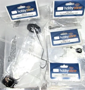 HobbyZone Sport Cub Landing gear, tail gear, wing hold down, & Prop Shaft NEW - Picture 1 of 5