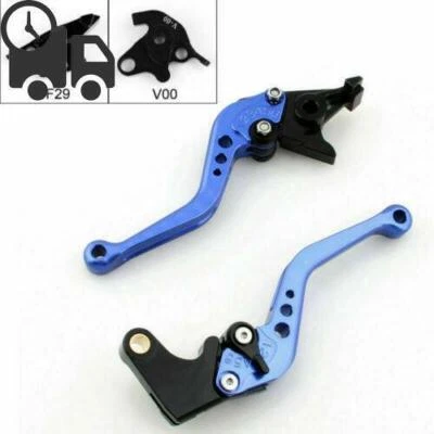 Short Brake Clutch Levers Fit For Honda ST 1300 2008-2012 Blue B1 - Image 1 of 4
