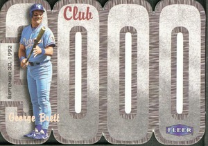 2000 Fleer Club 3000 #GB George Brett FLE - NM-MT