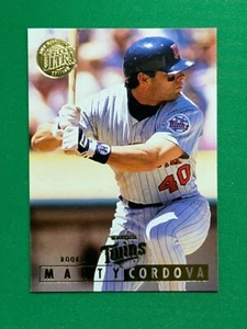1995 Fleer Ultra Baseball #M9 Marty Cordova RC Gold Medallion Rookies - Picture 1 of 2