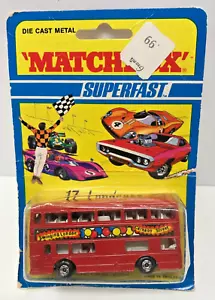 MATCHBOX SUPERFAST NO. 17 LONDONER IN BLISTERCARD M106 - Picture 1 of 6