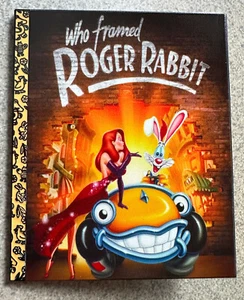 PIN JESSICA & ROGER RABBIT 3" JUMBO FANTASY LITTLE GOLDEN BOOK WHO FRAMED ROGER - Picture 1 of 1
