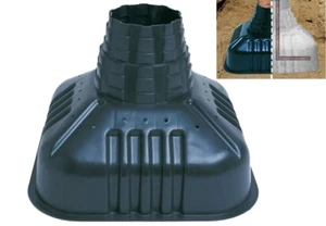 Plastic Concrete Footing Form, 22 in. x 22 in. x 16.5 in., 6 in. Base Thickness - Picture 1 of 4