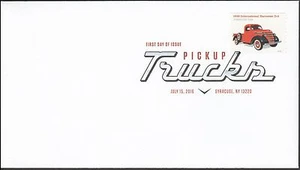 US 5101 Pickup Trucks 1938 International Harvester D-2 DCP FDC 2016 - Picture 1 of 1