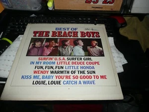 record LP scarce Beach Boys Best of Beach Boys Nice Mono on Capitol Copy VG+ - Imagen 1 de 4