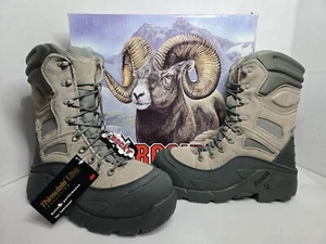 Rocky Blizzard Stalker Waterproof Thinsulate 1200G RWP Sage Size 7M 7 Snow Boot - Picture 1 of 9