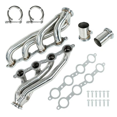 Truck Headers For 1960-86 C-10 LS Chevy GMC LS1 LS2 LS3 LS6 LS9 Conversion Swap Foto 1 de 4