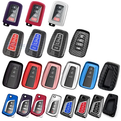 Remote Key Holder Case Shell Accessories For Toyota Avalon Camry RAV4 4Runner - Image 1 of 4