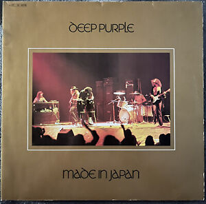 DEEP PURPLE - Made In Japan (2LP 1972 Purple Records) Printed In Germany