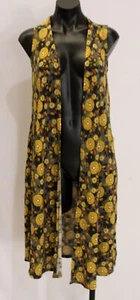 LuLaRoe Women's Longline Sleeveless Joy Vest ZG3 Multiccolor Size XS NWT - Picture 1 of 6