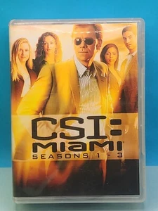 CSI: Miami - Seasons 1-3 (DVD, 2017) 21-Disc Set - Imagen 1 de 14