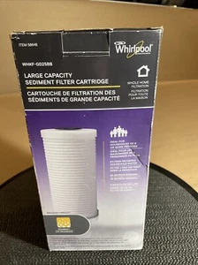 Whirlpool WHKF-GD25BB Whole House Replacement Filter Large Capacity 9-7/8x4-5/8 - Picture 1 of 6