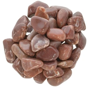 3 lbs Red Aventurine Tumbled Stones - Grade 1 - Small - 0.75" to 1.25" Avg. - Imagen 1 de 3
