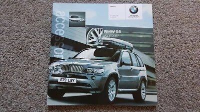 BMW X5 FOLLETO DE VENTAS 2006 2007 ACCESORIOS Foto 1 de 3