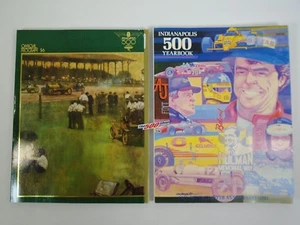 1991 Indianapolis 500 75th Running Program & Carl Hungness Yearbook Rick Mears - Picture 1 of 7