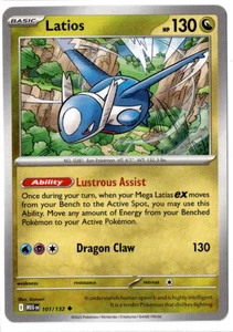 Latios - 101/132 - Pokemon Mega Evolution - Imagen 1 de 1