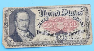 1875 US 50 CENT FRACTIONAL CURRENCY BILL/NOTE - Picture 1 of 1