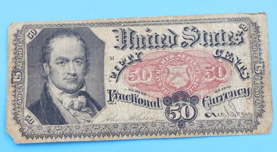 1875 US 50 CENT FRACTIONAL CURRENCY BILL/NOTE - Image 1 of 1