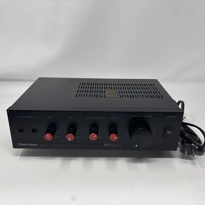 Radio Shack MPA-31 20 Watt PA Amplifier Model No. 32-2041 120V/12V - Image 1 of 4