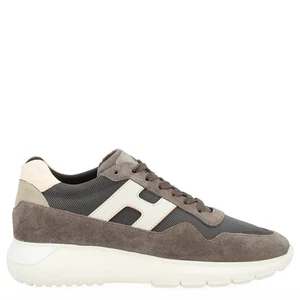 HOGAN uomo Interactive3 Cube camoscio/Tela tortora SCONTO 40% - Imagen 1 de 3