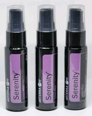 3x doTERRA Serenity Linen Mist Mezcla de Aceite Esencial Spray 30 ml Nuevo Sellado Foto 1 de 2