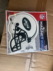 NFL NEW YORK JETS CASCO LOGOTIPO IMÁN - WINCRAFT DEPORTES LICENCIA OFICIAL NUEVO EN PAQUETE - Imagen 1 de 3
