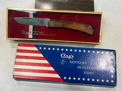 Cuchillo Case XX Kentucky Bicentenario 1775-1975 P137 SS Caja Original E252 Foto 1 de 4