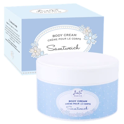 Badefee Körpercreme Samtweich Pudrig elegant holzige Duftnote 200 ml
