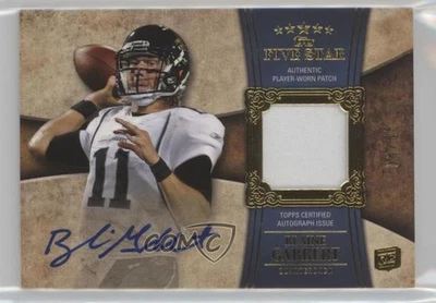 2011 Topps Five Star Gold /55 Blaine Gabbert #155 RPA Rookie Patch Auto RC - Image 1 of 2