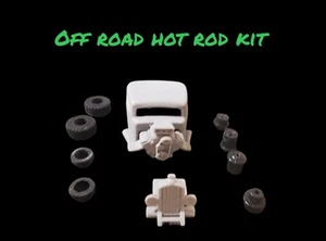 Bauen Sie Ihr eigenes Off Road Tjet Hot Rod Kit (passt Tjet, Thunderjet, Ultra G Chassis) - Bild 1 von 4