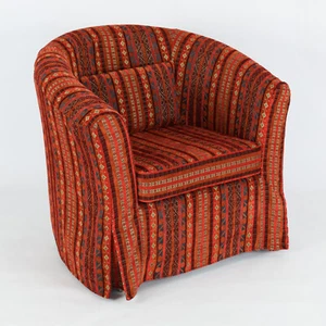 Ikea Tullsta armchair slipcover ektorp tullsta tub barrel chair furniture cover - Picture 1 of 5