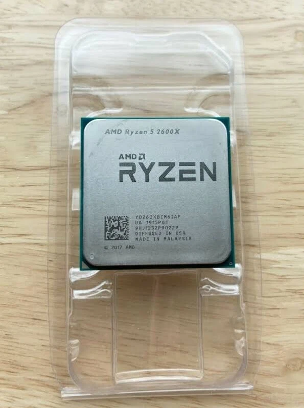 AMD Ryzen 5 2600X - 3.60 GHz Hexa-Core Processor - Image 1 of 1