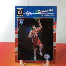 2016-17 Donruss Optic Ben Simmons Red /99 Rookie #151
