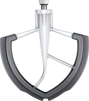 PUROSUR Flex Edge Beater for KitchenAid Mixer 6 Qt Bowl-Lift Stand Mixer Silicone Edge