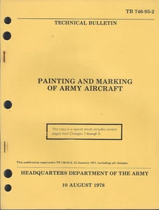 Historical book for Painting and Marking of Army Aircraft - Imagen 1 de 1