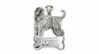 Afghan Hound Pendant Jewelry Sterling Silver Handmade Dog Pendant AF10-NP
