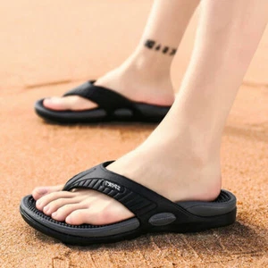Foot Acupressure Massage Flip Flops Health Slippers Sandals Shoes Reflexology AU - Picture 1 of 11