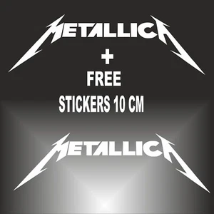 Aufkleber - Sticker "Freiform - Decal metallica + FREE STICKER 10 CM. - Bild 1 von 1