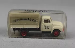 BREKINA H0,1:87 Opel Blitz plataforma/lona "Gebr.Menzel & Cie" #0310 - Imagen 1 de 5