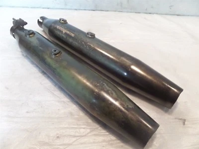 Silenciadores de tubo de escape Harley Davidson Softail Heritage clásico y tren nocturno Foto 1 de 4