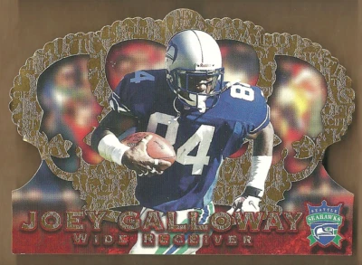 Joey Galloway 1996 Pacific Crown Royale #CR-105 Seattle Seahawks - Image 1 of 2