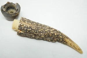 Japanese Gunpowder Container Natural Materials Antique from Japan 0228F25 - Picture 1 of 9