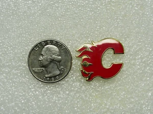 1992 Collectible HOCKEY Hat / Lapel Pin CALGARY FLAMES - Picture 1 of 2